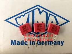 2020 hot sale 10pcs/20pcs Germany WIMA MKS4 250V 0.22UF 250V 224 220n P: 10mm Audio capacitor free shipping
