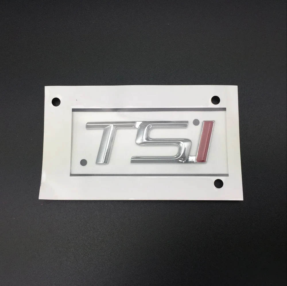 TSI for Skoda Octavia 1.4T Rear Trunk Boot Lid Letter Sticker Alphabet Decal Character Emblem 1ZD 853 675 P