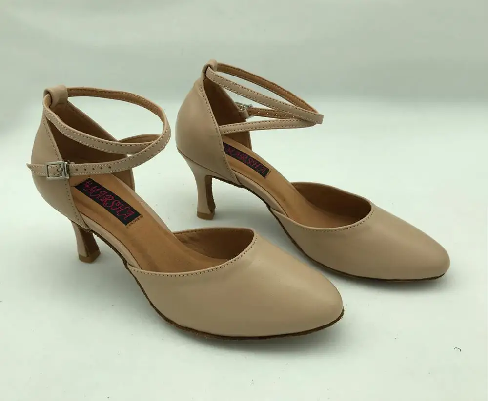 Sapatos de dança de salão, sapatos de dança de salão, salsa, couro de ovelha preto para mulheres, l, femininos