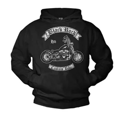 Biker Men's Hoodie Custom Chopper Sweatshirt