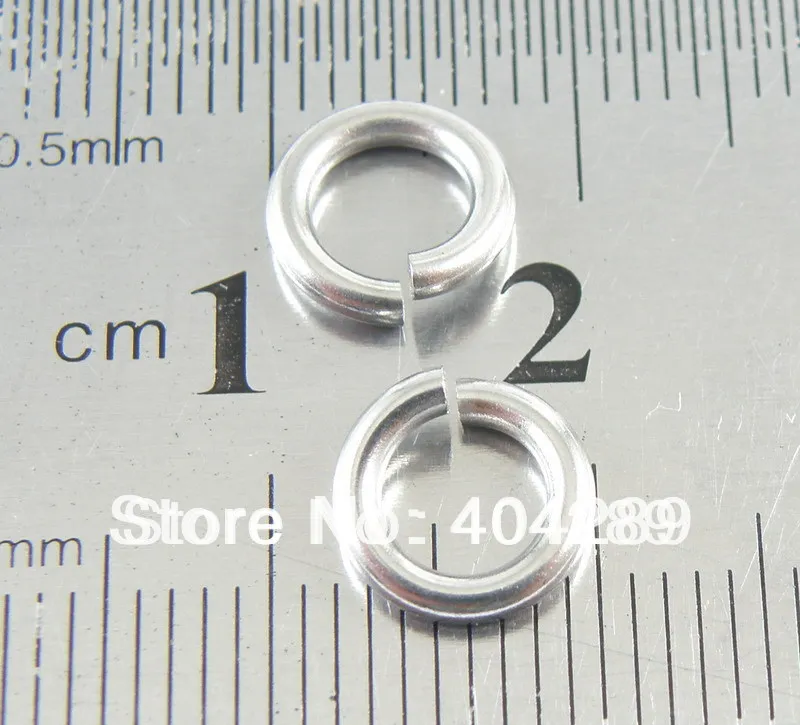 

Wholesale 200pcs 1.5*8mm 316L Stainless Steel Jump Rings,DIY Jewelry Finding,Lobster Clasp Split Rings