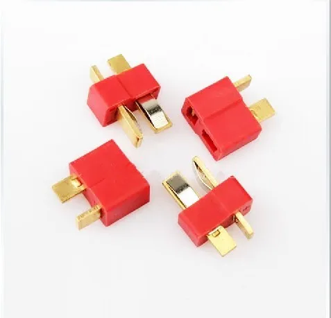 Low Price 2 Pairs High Quality T Plug Male And Female High Current Gold Plated Plug Connectors For RC Lipo Battery ESC Parts