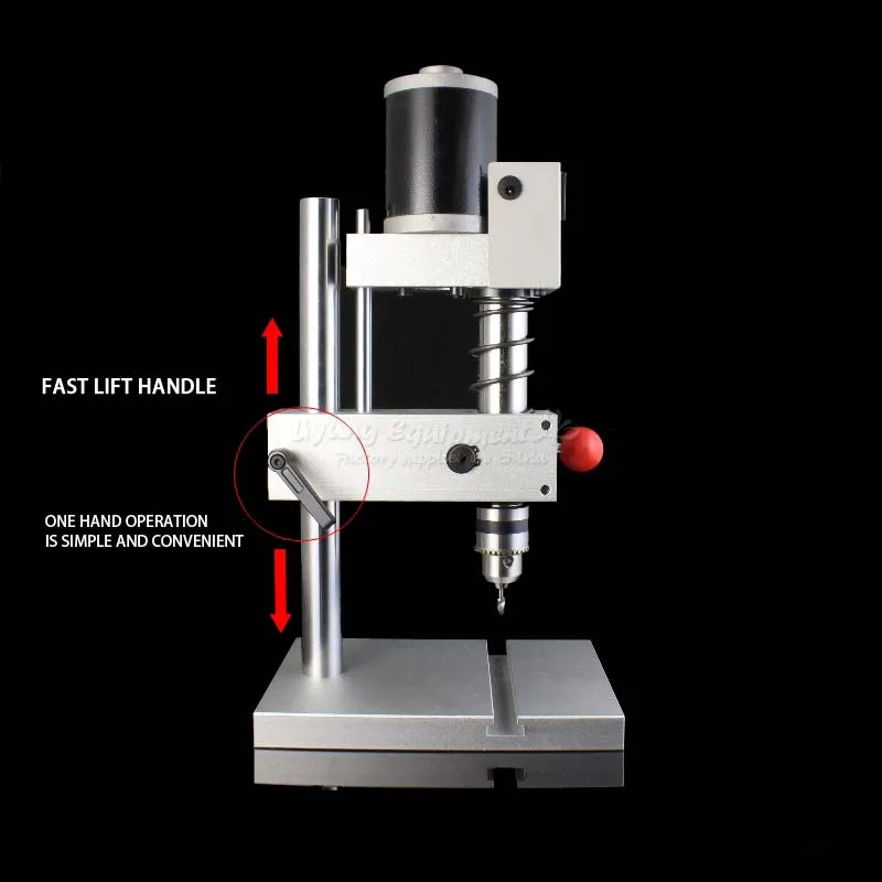 Miniature precision Mini Lathe bench drill Tapping tooth machine with ER11 Spring Chuck