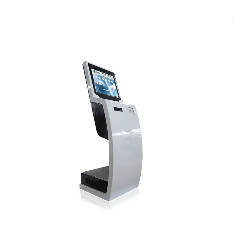 Customized special design 17 inch touch screen information kiosk