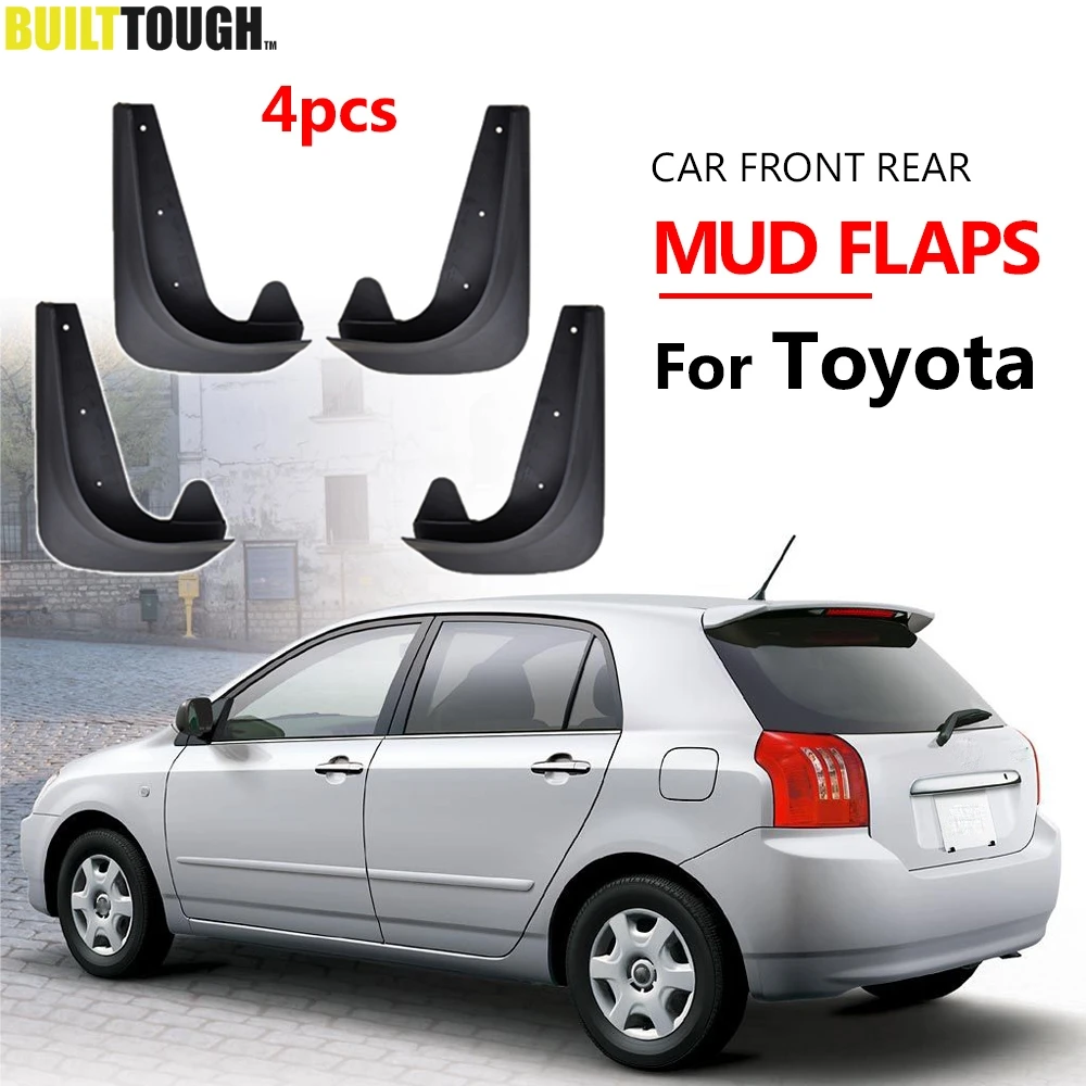 Universal Mudflaps Mud Flaps Flap Splash Guards Mudguards For Toyota Auris Avensis Aygo Camry CH-R Corolla IQ Picnic RAV4 Yaris