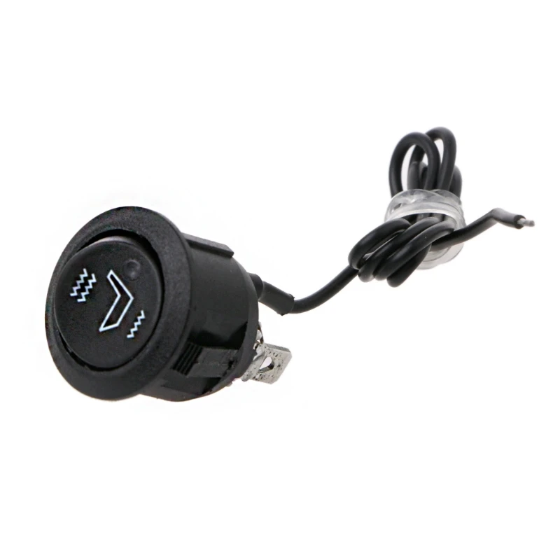 12V Universal 3 Pins Round Heater Motorcycle Car Control On/Off Car-Styling