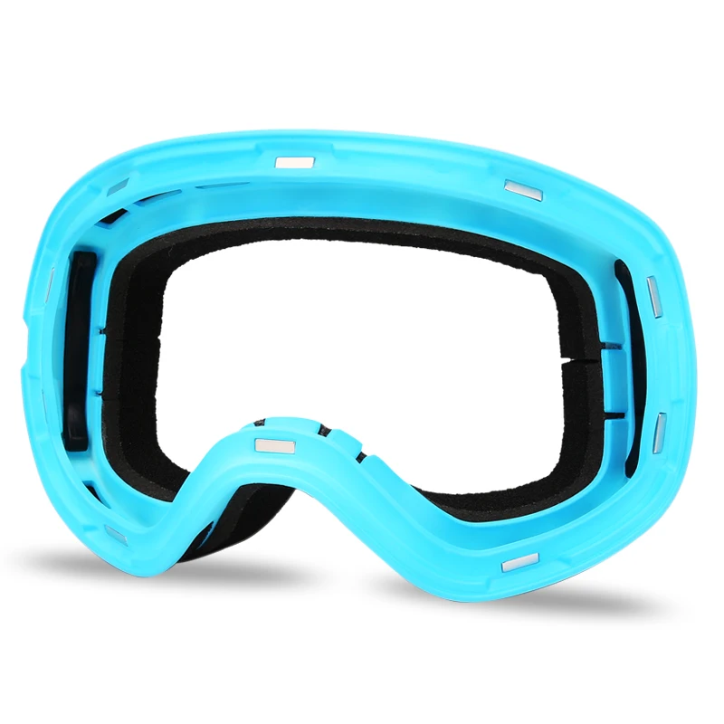 Magnetic Ski Goggles Fast Replace Lens spherical mirror lenses 100% UV Eye Protection Anti-fog Snowboard Goggles