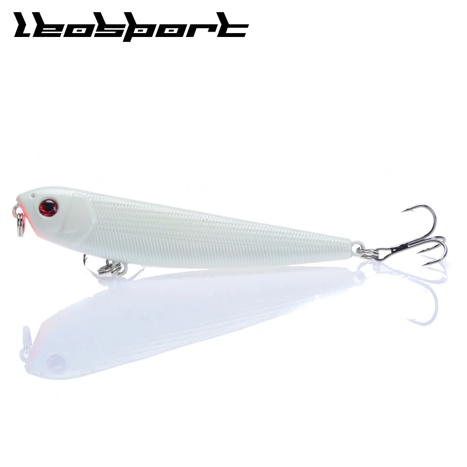 1pc Fishing Lures Good Pencil Bait 6# Hooks 5 Colors Available High Quaity Artificial Lifelike Crankbait Wobbler Fishing Tackle