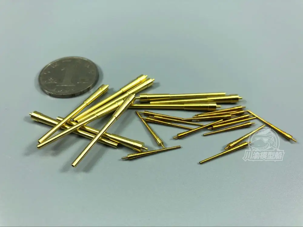 1/350 Scale 365mm 133mm Brass Barrels for Tamiya 78010 78011 Prince of Wales/King George V Model