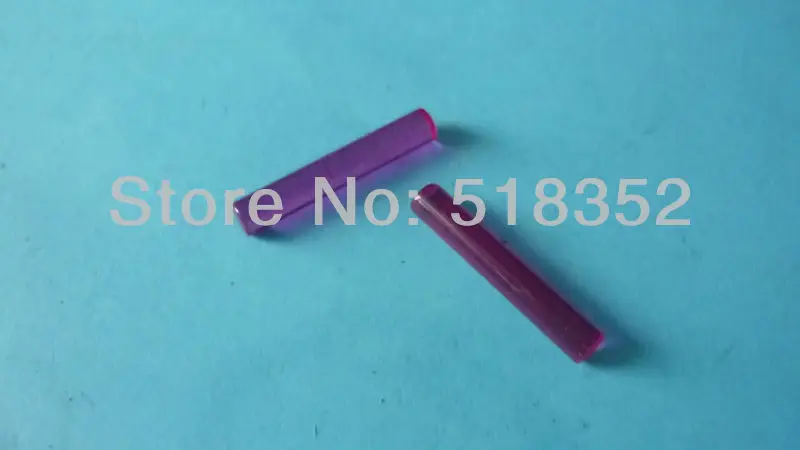 

Dia.4mm x L30mm Wire Blocking Gemstone Rod, Bearing Bracket of Molybdenum Wire for EDM Wire Cut Machine Parts