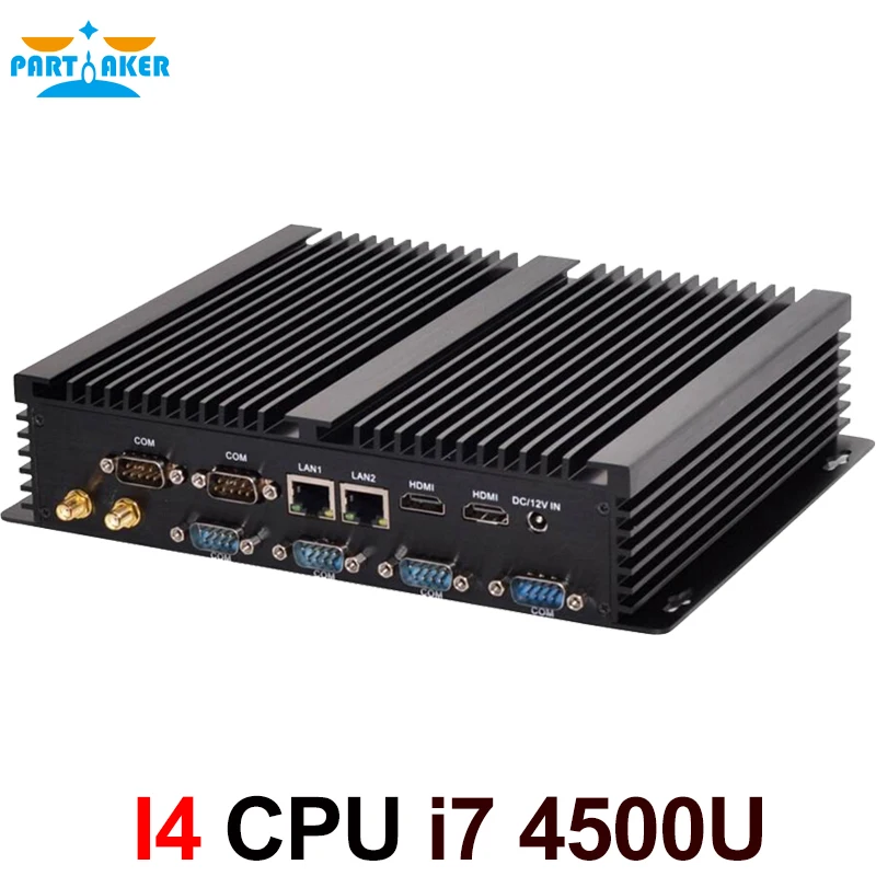 Imagem -04 - Mini pc com Portas Rs232 com Hdmi Duplo Industrial Ethernet com Processador Intel i3 4005u 4010u i5 4200u i7 4510u