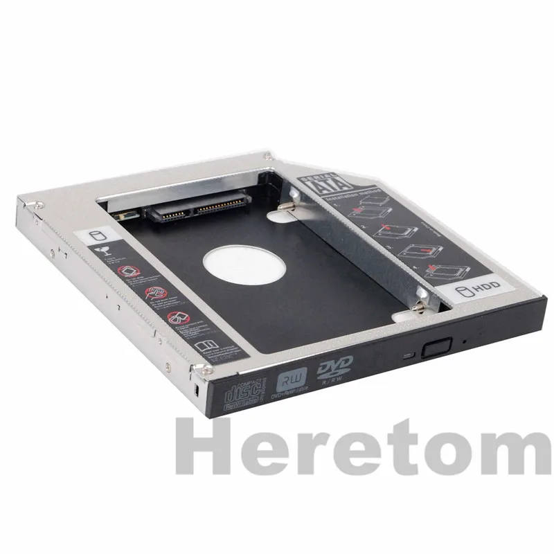 Neue 12,7mm 2. Festplatte ssd hdd caddy für dell inspiron 15r se n5010 n5110 m5010 n7110 n7010 DS-8A5SH