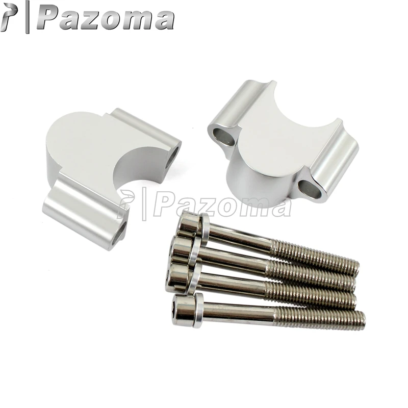 22mm 28mm Morsetto Manubrio Moto 1.2 "Manubrio Riser Per Harley Softail Sportster ATV Può am Yamaha Suzuki Honda Kawasaki