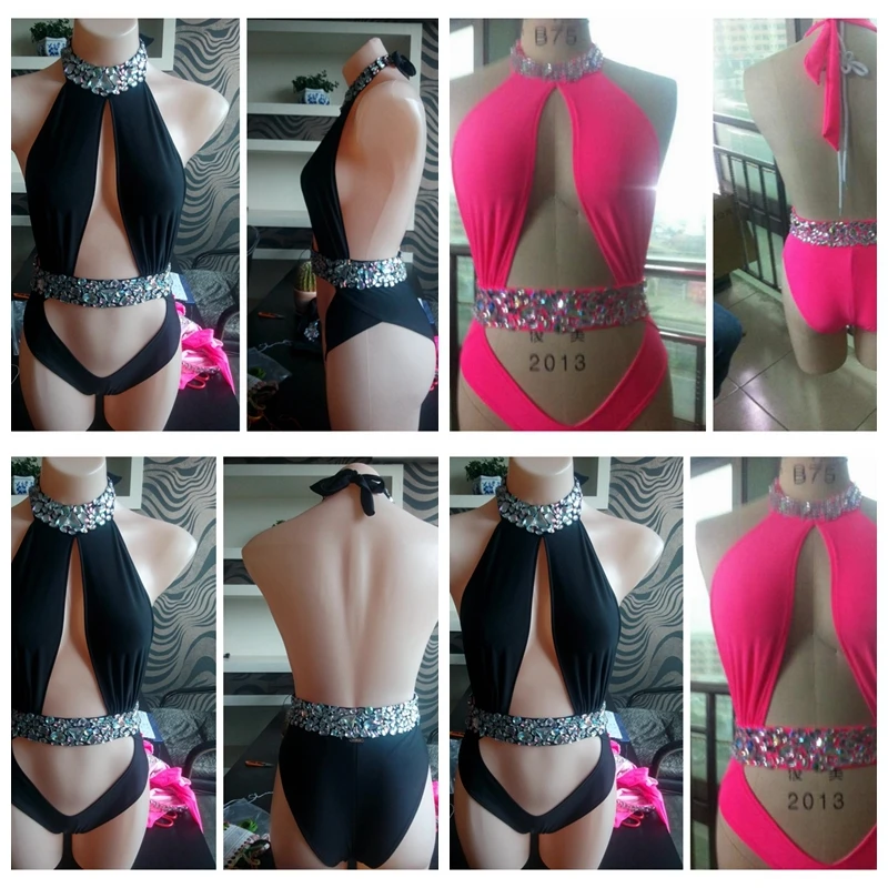 2017 venus vacation open hot sexi girl swimsuit luxury  crystal swimwear