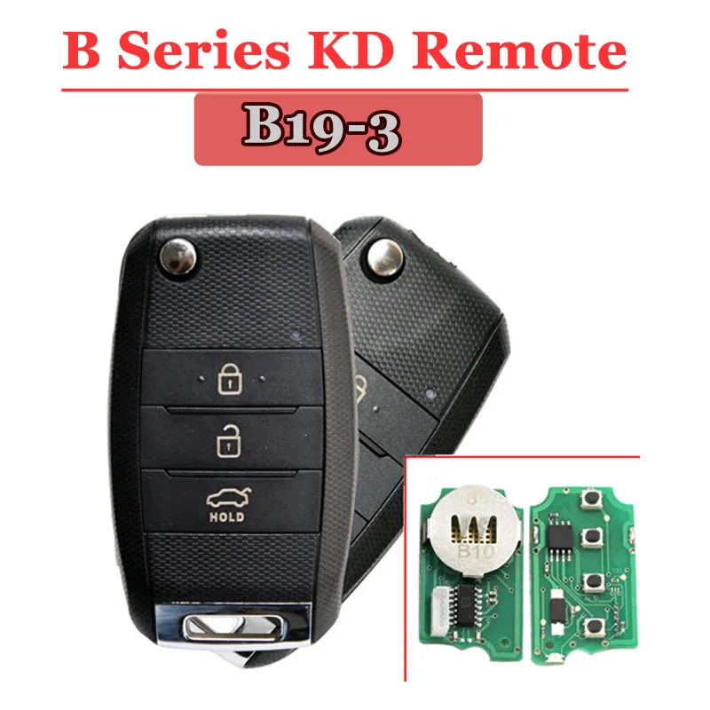 

KEYDIY B Series B19-3 3 Button Universal KD Remote control Car Key for KD900 URG200 KD200 Key Programmer