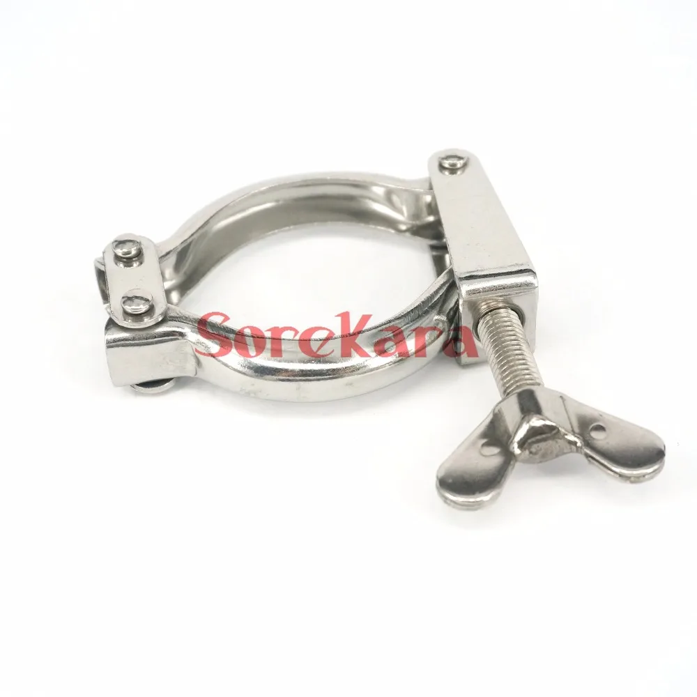 

25mm Ferrule O/D SS304 Stainless Steel Stamping Tri Clamp Sanitary Fitting Dairy Brewing Tri Clover