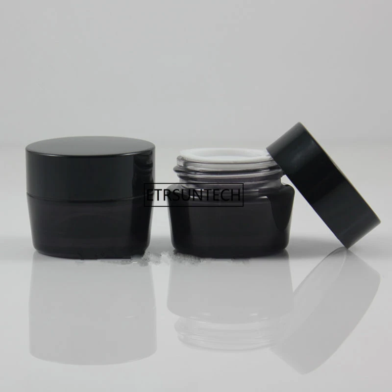 

10g Glass Cosmetics Bottle Container Jars Small Refillable Glass Cream Bottle Glass Eye Cream Jar F2059