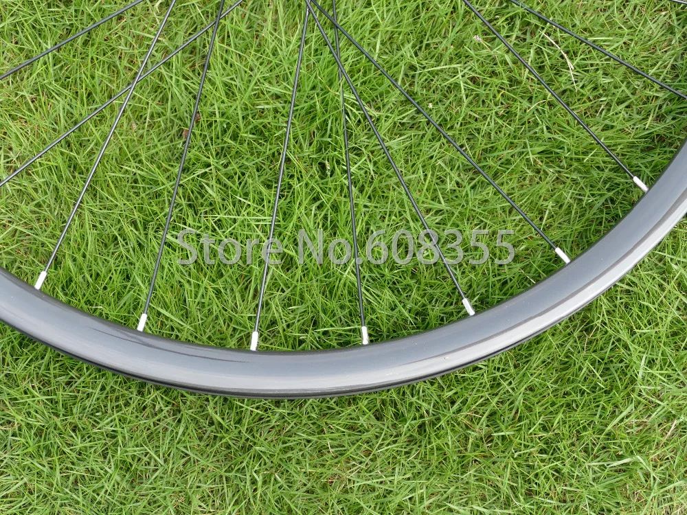 3k UD Carbon Matt Glossy 27.5er 650B MTB Mountain Bike Clincher Wheelset 27.5\