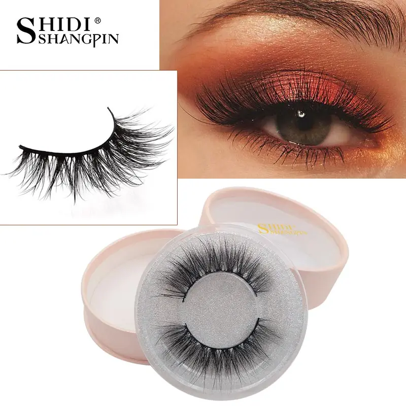 SHIDISHANGPIN mink eyelashes natural long 3d mink lashes 3d lashes false eyelashes false lashes extension faux cils maquiagem #7