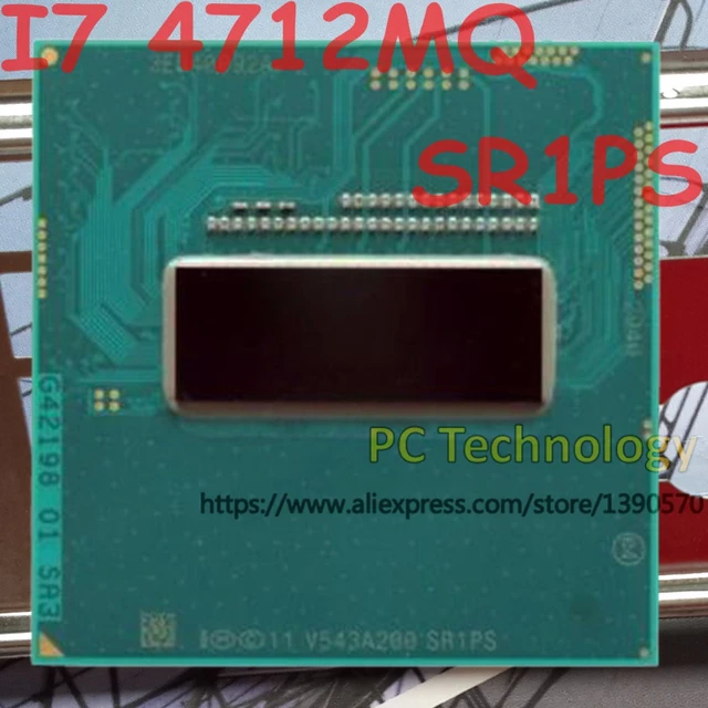 Original Intel Core I7 4712MQ SR1PS CPU I7-4712MQ processor 2.30GHz-3.3GHz  L3=6M Quad core free shipping ship out within 1 day - AliExpress 7