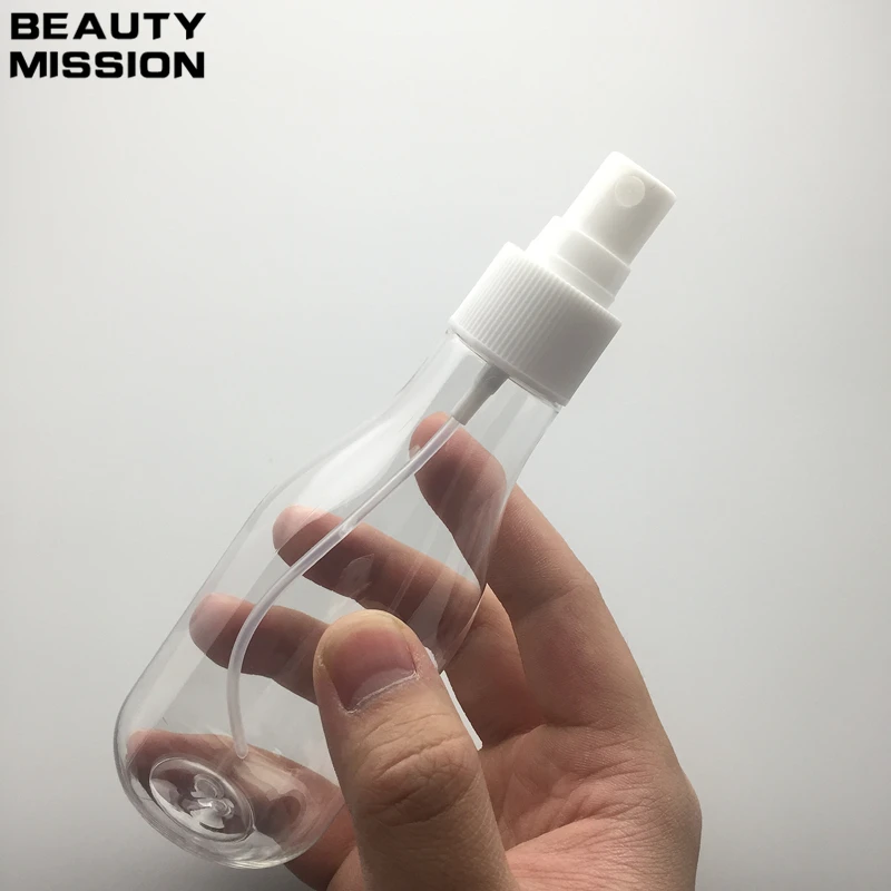 BEAUTY MISSION 150ml Clear Transparent PET Sprayer Perfume Bottle 150cc Plastic Mist Spray Atomizer cosmetic Packaging