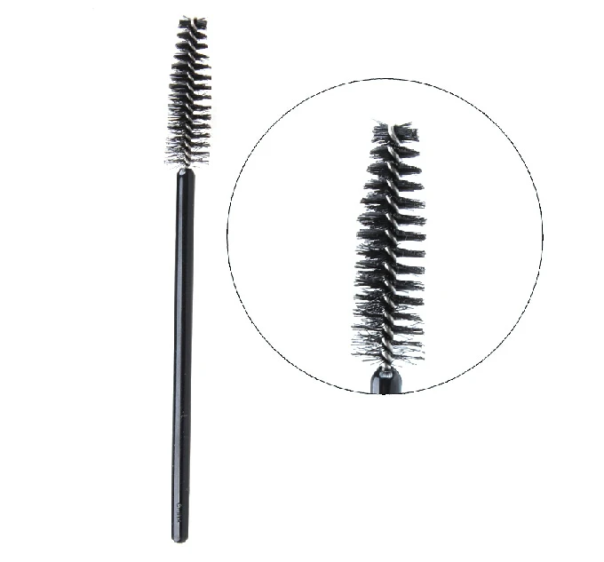 Navina – microbrosse noire jetable pour cils, brosse pour Mascara, applicateur de faux-cils, 50 pièces