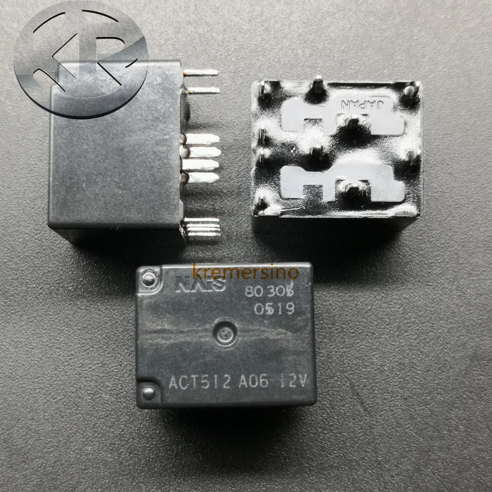 10Pins NAiS Relay ACT512 12V  20A for Audi J518  ELV/ESL Easy Broken Relay