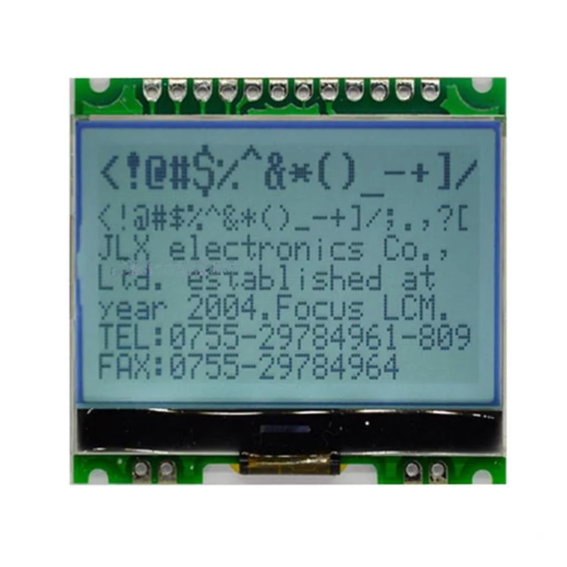 3.3V 5V 12864G-086-P Dot Matrix Module 12864 LCD Dispaly Module with Backlight COG