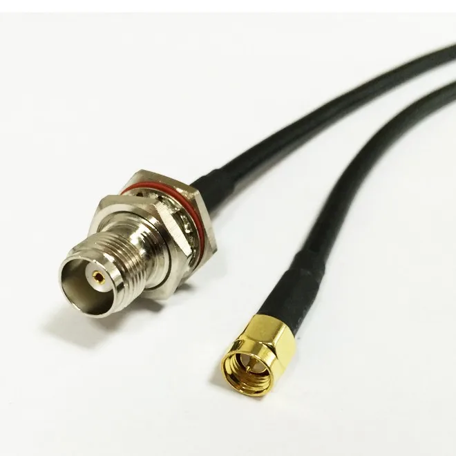 New  SMA Male Plug  Switch  TNC Female Jack   Convertor RG58  jumper cable Wholesale  Fast Ship 100CM 40