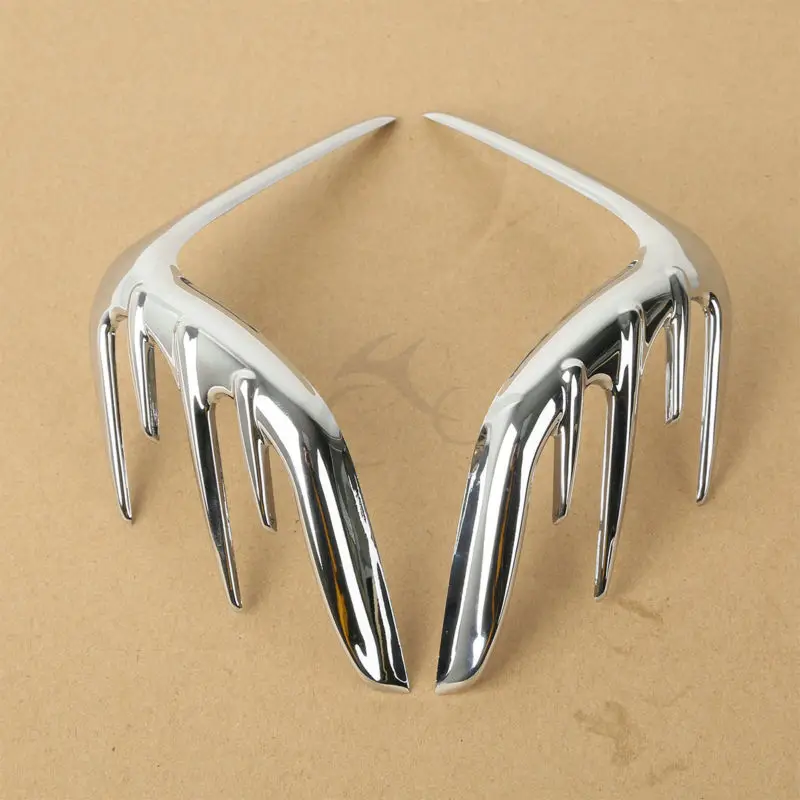 

Мотоциклетный хромированный пассажирский задний динамик, внешняя отделка для Honda Goldwing GL1800 GL 2006-2017 2016 2015 2014 2013 2012 2011 2010 09