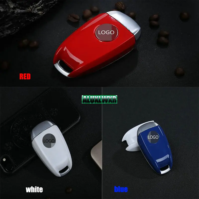 ABS Paint Key Case Key Protection Cover Key Decoration Box 2018 Car Key Car-styling for Alfa Romeo Giulia Stelvio 2017 Plastic