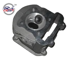 Conjunto de culata de rendimiento GY6, 58,5mm, 61mm, 62mm, 63mm, con válvulas, 157QMJ, ATV, Go Kart, Buggy, Scooter, Quad, Kazuma