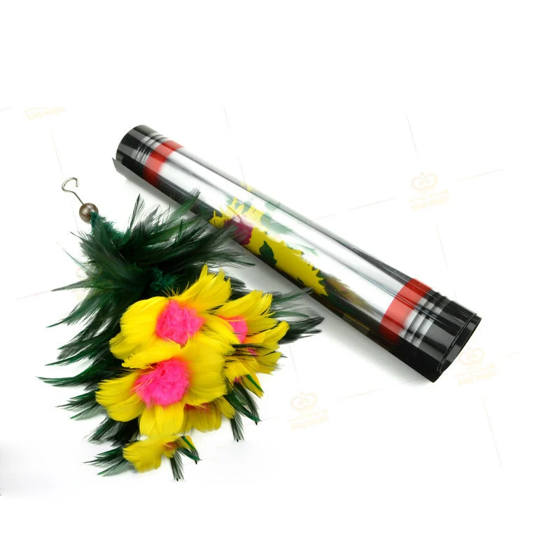 Crystal Flash Flower - Feather,Flower Magic Tricks Party Magic Stage  Fun Close Up Magic Props  Accessories Mentalism  Illusion