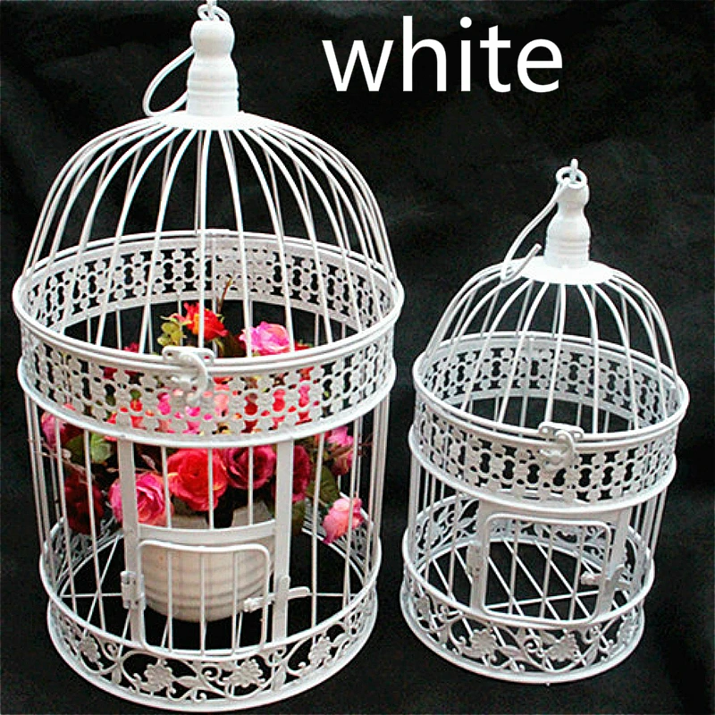 European Iron Bird Cage Wedding Decoration Flower Cage Ornaments Props Bird Cage Flower Rack Birdcage