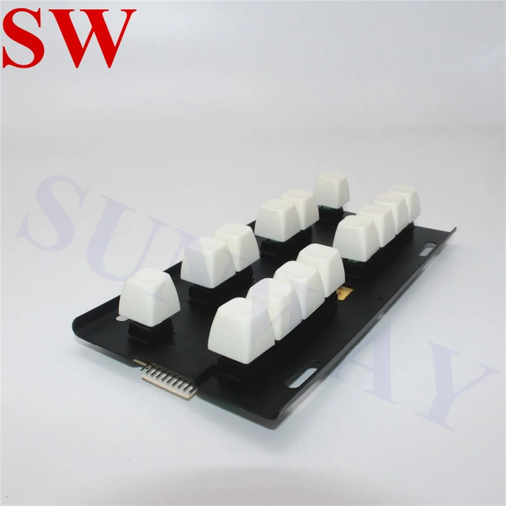 14 K/15 K toetsenbord voor fruit cocktail/fruit koning/mario/Casino/Slot/wolf 2 Game PCB Board voor muntautomaat Arcade Game Machine