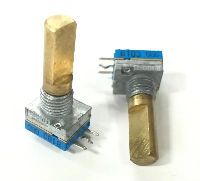 2pcs for TOCOS TP96N93 precision potentiometer B10K, single shaft length 20MM, effective resistance, 90 degrees light feel