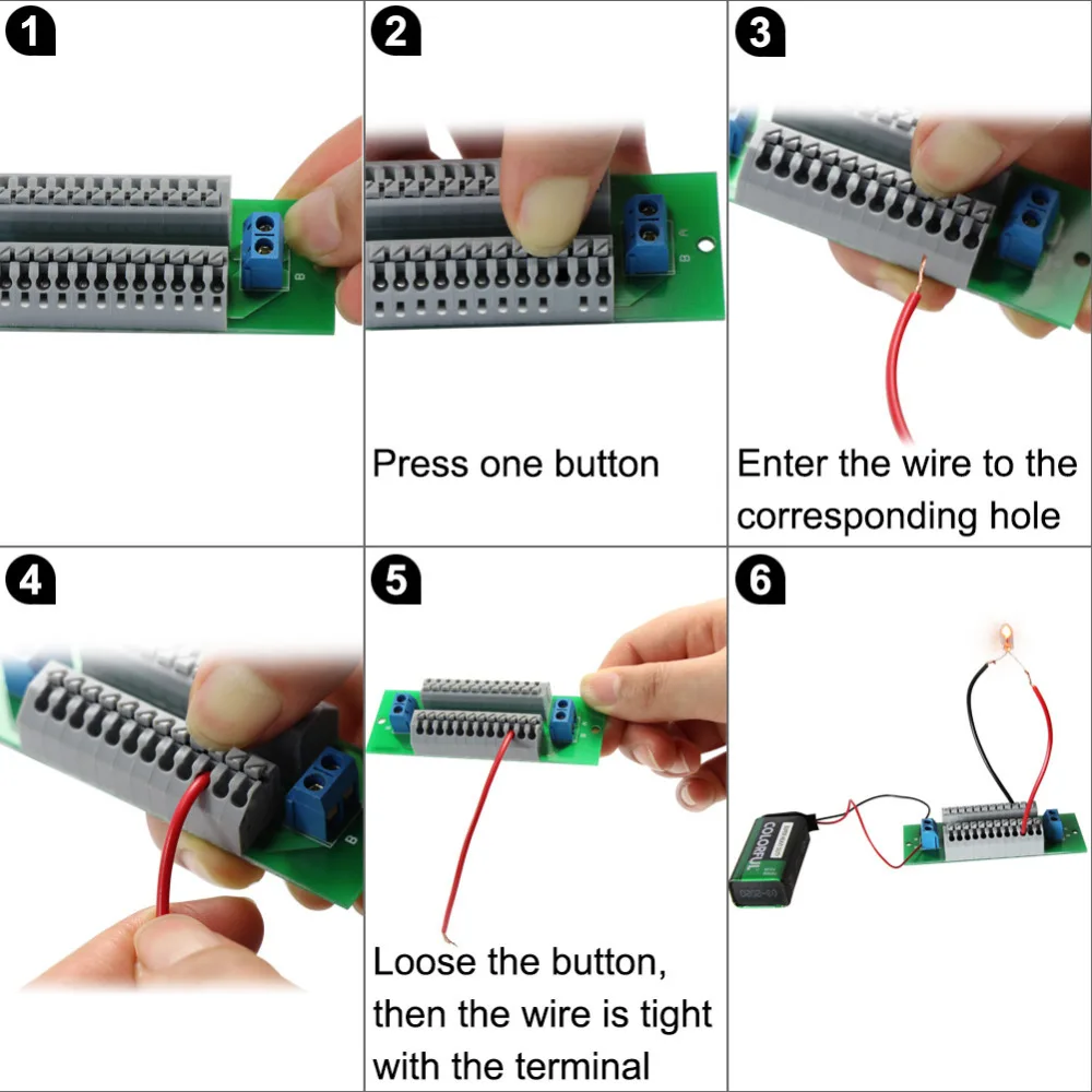 1X Power Distribution Board 2 Inputs 26 Outputs without Screw AC DC PCB008 Train Power Control