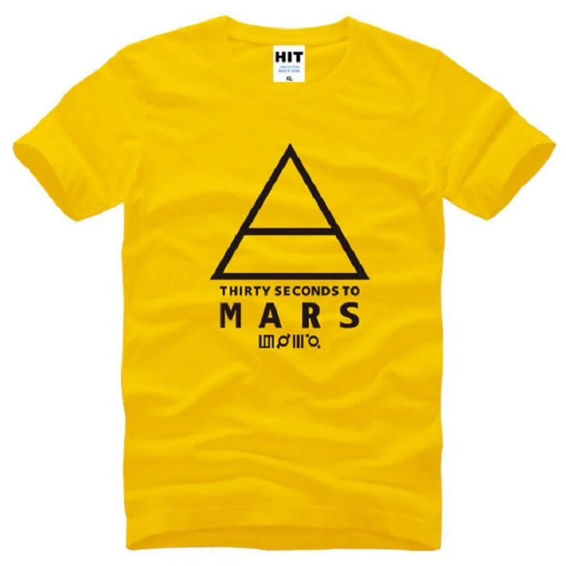 30 Thirty Seconds To Mars 30STM T Shirt Men Hip Hop Short Sleeve O Neck Cotton Man T-Shirt Cool Tee Shirt Homme Camisa Masculina