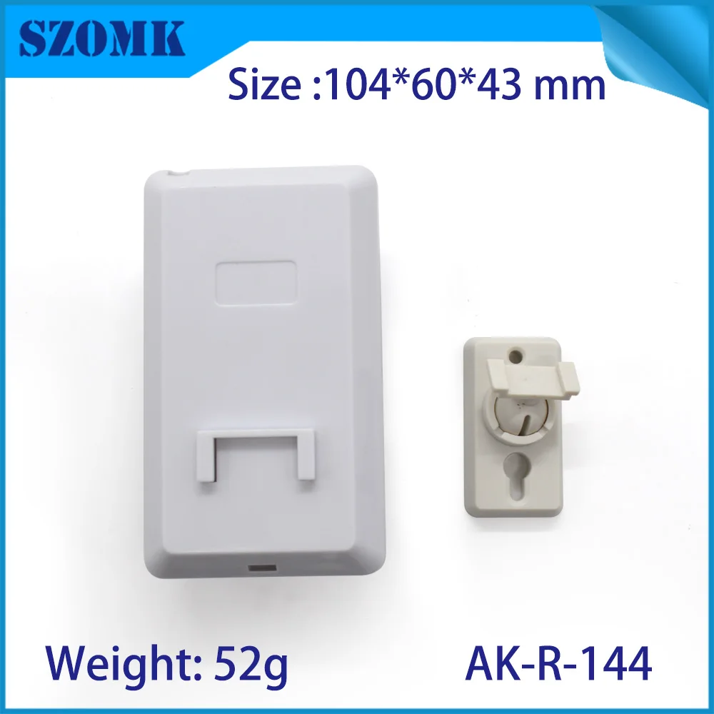 1Piece infrared motion  sensor plastic detector box for housing electronics pcb enclosure 104*60*43mm