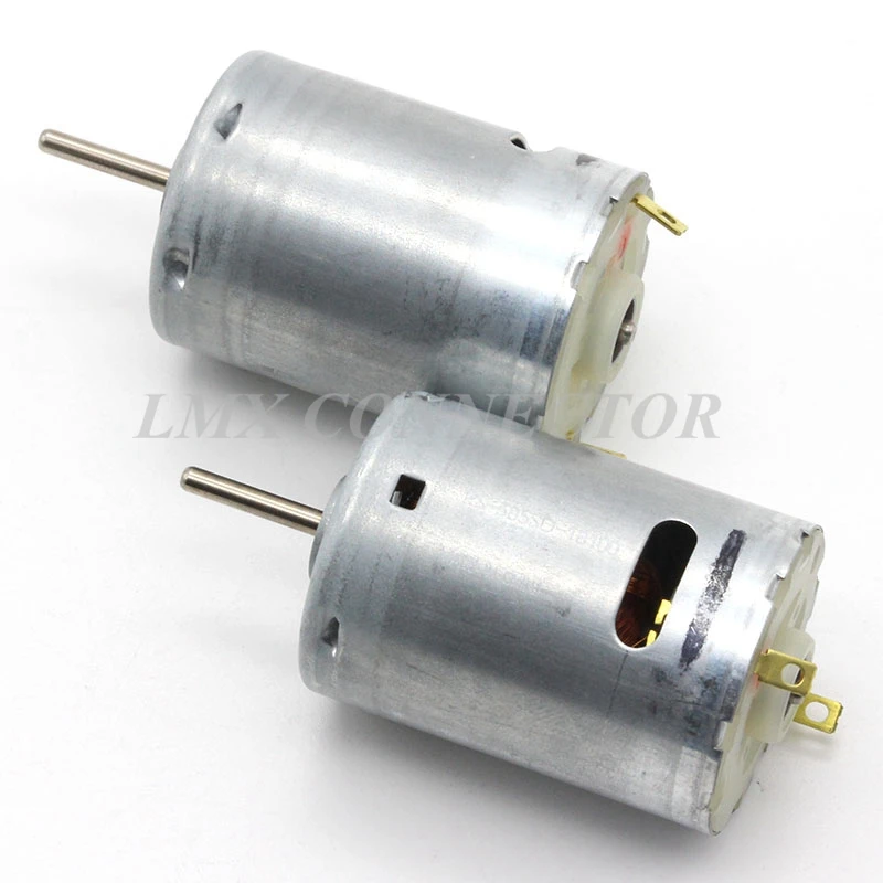 2PCS RS-385SD-18100 Motor 6-35V 6900RPM 12V 27.5*38mm