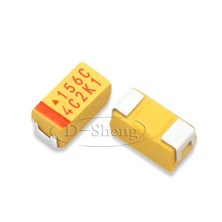 Patch Tantalum Capacitor 15uf 16v A Type 3216 1206 156C Chunk Capacitor with Polarity Capacitance