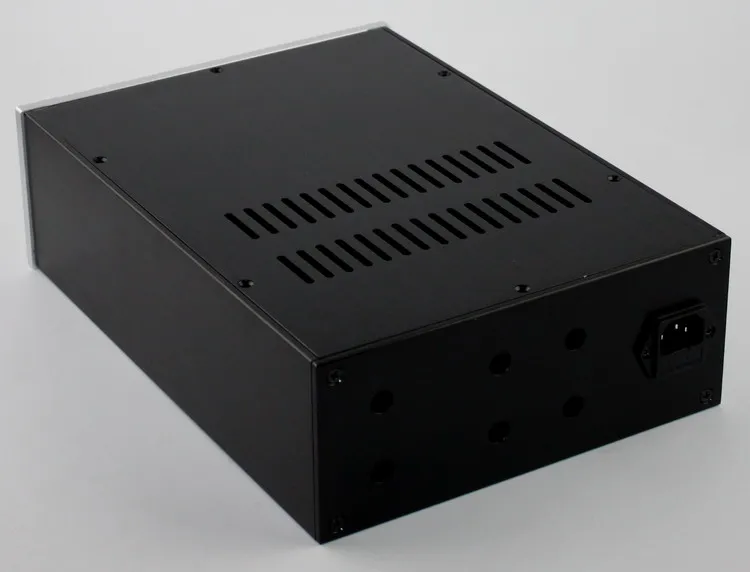 Caixa/caixa/caixa do pré-amplificador do chassi de alumínio WA38 308*218*92mm