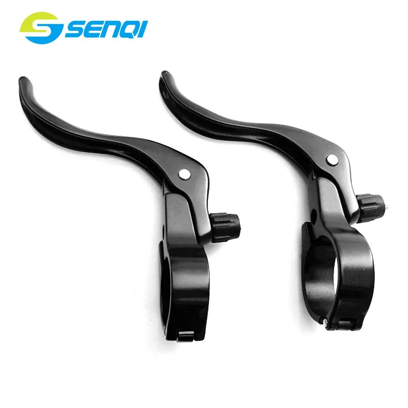 

Road Bike Fixed Gear Ultralight Cold Forged Aluminum Bicycle Brake Lever Black 22mm/24mm/26mm/32mm Bar End SCS008