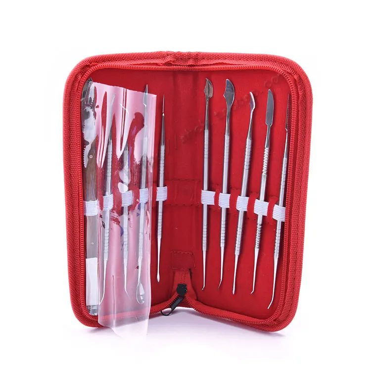 10pcs Dental Wax Knife Carve Carving Knives