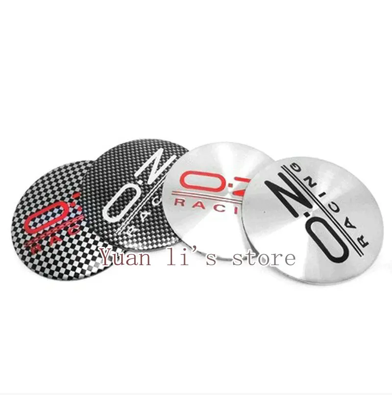 100set(1 Set=4pcs) 56mm OZ Racing logo Car Wheel Center Hub Cap sticker Badge emblem covers decal rim Dust-proof   Car Styling