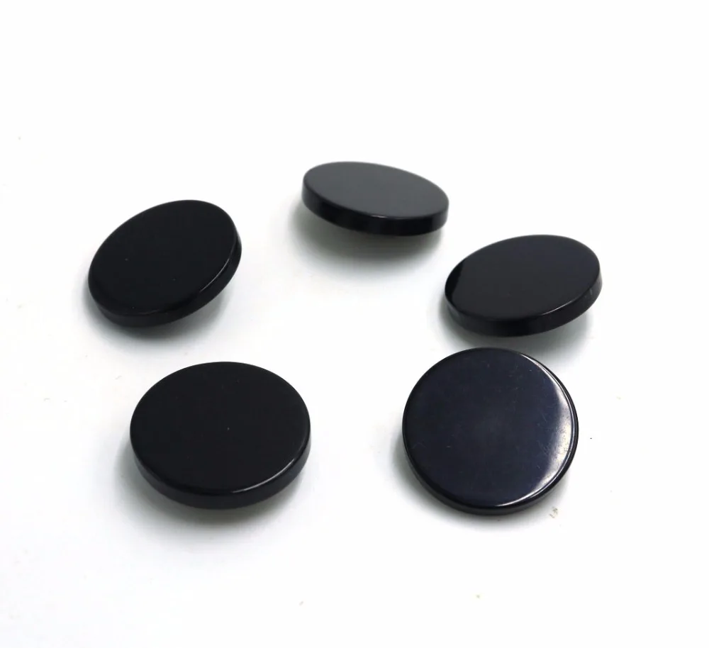 2018 Rushed Direct Selling 12mm/15mm/20mm/25mm/30mm black resin button 50pcs/lot Fashionable Resin ButtonSweater Buttons
