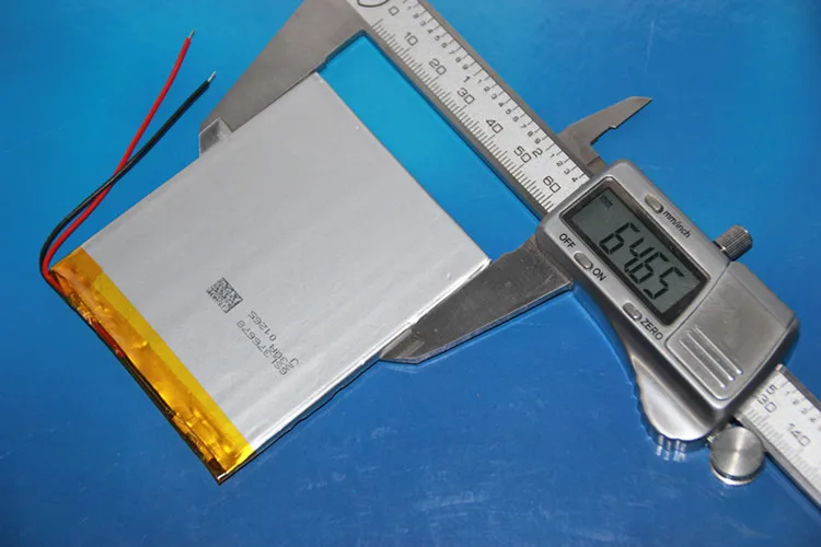 A MP3 MP4 MP5 e-book reader recorder universal rechargeable 3.7V 356578 356580 polymer lithium battery Rechargeable Li-ion Cell