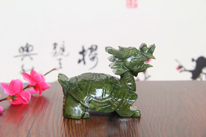 Jade jade carved turtle turtle ornaments ERON special offer