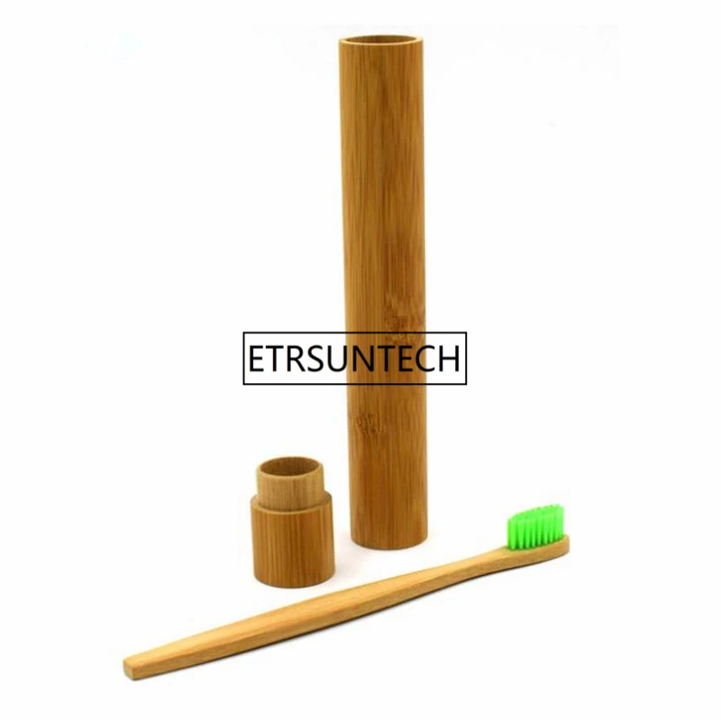 50pcs/lot Hand Made Bamboo Toothbrush Tube New Toothbrush Packing F1422