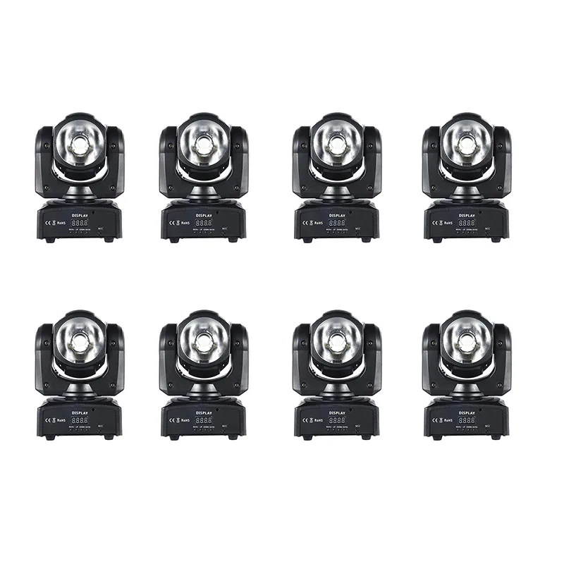 

8pcs/lot 60W LED Moving Head Light RGBW 4 in1 Beam dj nightclub equipment DMX512 China 60w moving heads